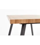 BERLIN FOLDING TABLE, TABLE TOP - WALNUT, LEGS - BLACK order